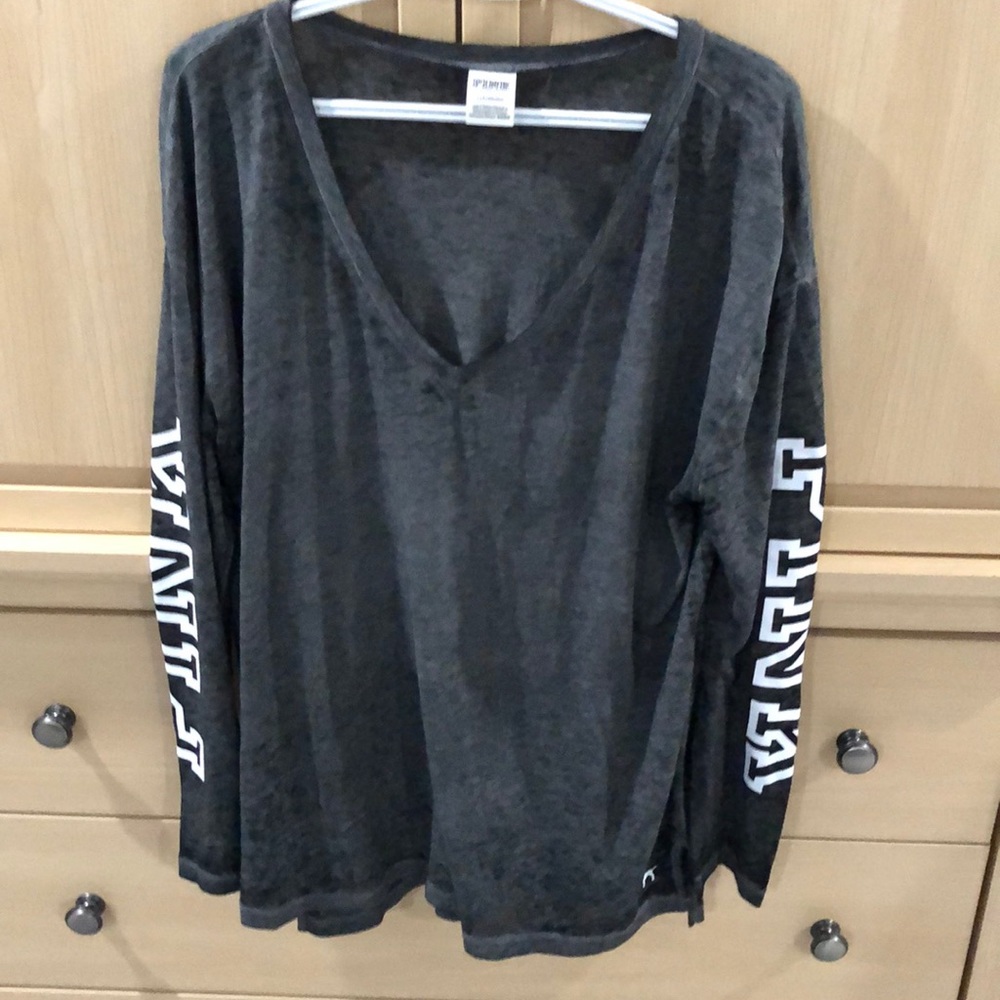 Pink Victoria secret long sleeve T